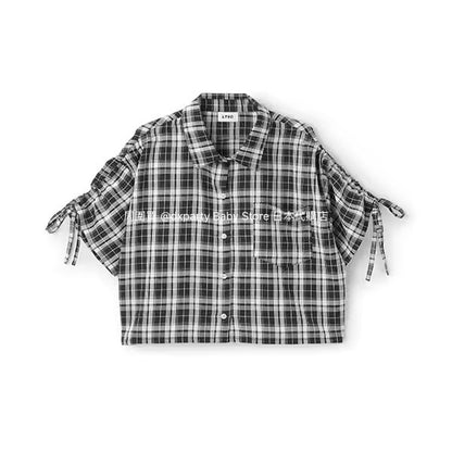 Lovetoxic Japanese children's clothing short shirt 140-170cm girls summer TOPS 