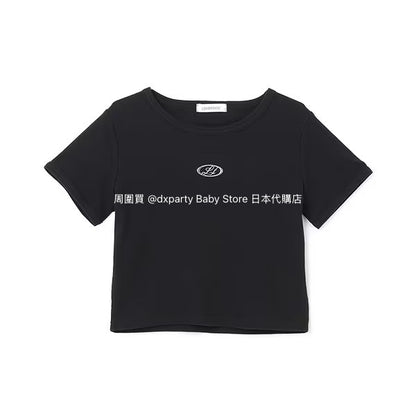 Lovetoxic Japanese children's clothing cropped top 140-160cm girls summer TOPS 