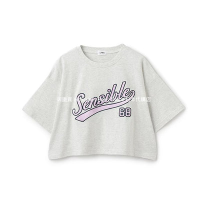日本童裝 Lovetoxic 字母印花上衣 140-170cm 女童款 夏季 TOPS