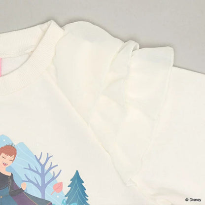 日本童裝 BDL x Disney 公主薄紗肩袖衛衣 100-130cm 女童款 冬季 TOPS