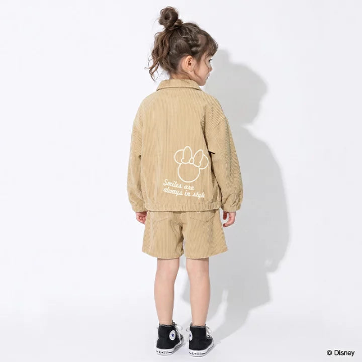 日本童裝 BDL x Disney 燈芯絨外獨 90-140cm 男童款/女童款 秋季 (適合初秋、香港平均溫度）OUTERWEAR 