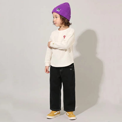 日本童裝 BDL 華夫格長袖上衣 90-140cm 男童款/女童款 冬季 TOPS