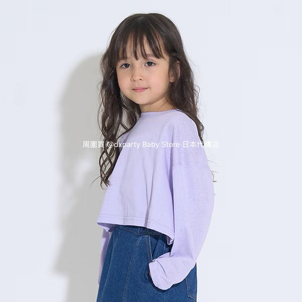 Japanese children's clothing Ly# mine thin top and camisole set 100-150cm girls summer TOPS 