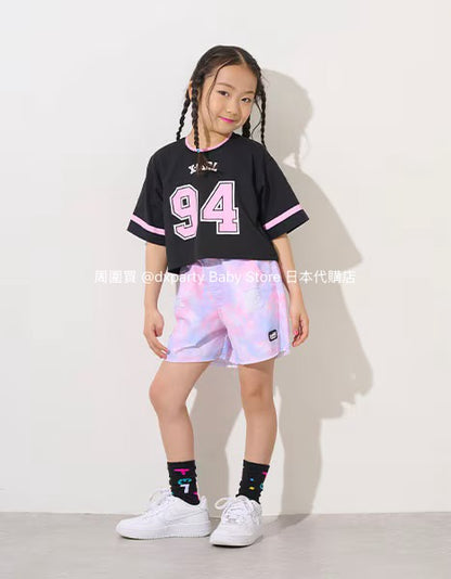 Japanese children's clothing X-girl Stages tassel shorts 90-140cm girls summer PANTS 