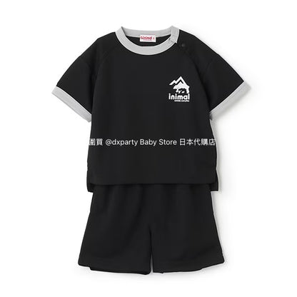 Japanese Kidswear mini#ML Quick-Dry Series Contact Cooling Two-Piece Sports Set (90-140cm) Boys'/Girls' Summer TOPS PANTS 