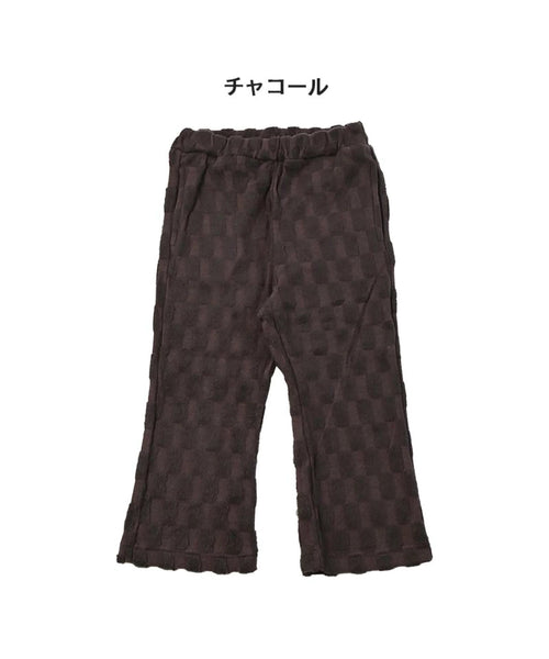 日本童裝 MARKEY’S ocean&ground 天鵝絨提花喇叭褲 90-140cm 女童款 秋季 PANTS