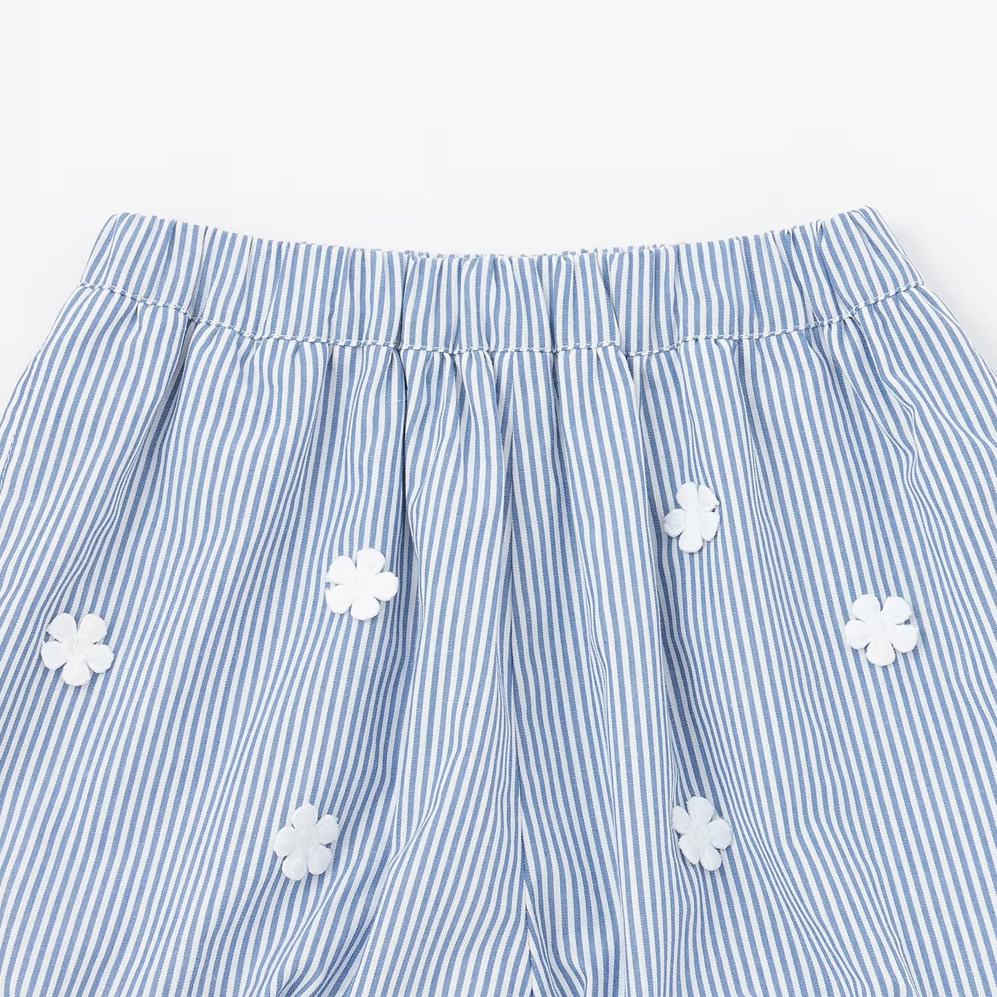 日本童裝 pe#main 泡泡繡花短褲 80-130cm 女童款 夏季 PANTS