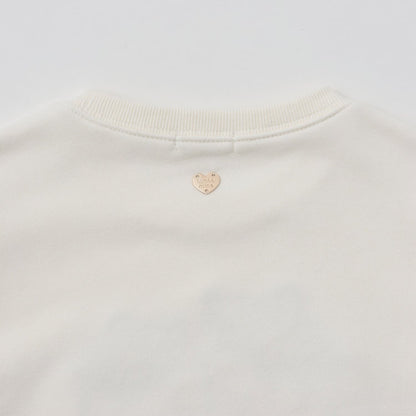 日本童裝 Ly# mine 速乾系列 士多啤梨貼花衛衣 100-150cm 女童款 冬季 TOPS