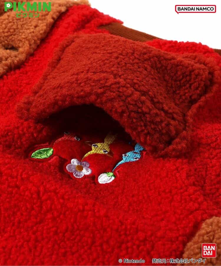 日本童裝 BREEZE x Pikmin 2Way 雙面兩著 夾棉外套 80-140cm 男童款/女童款 冬季 (適合初秋、香港平均溫度、寒冷天氣）OUTERWEAR 