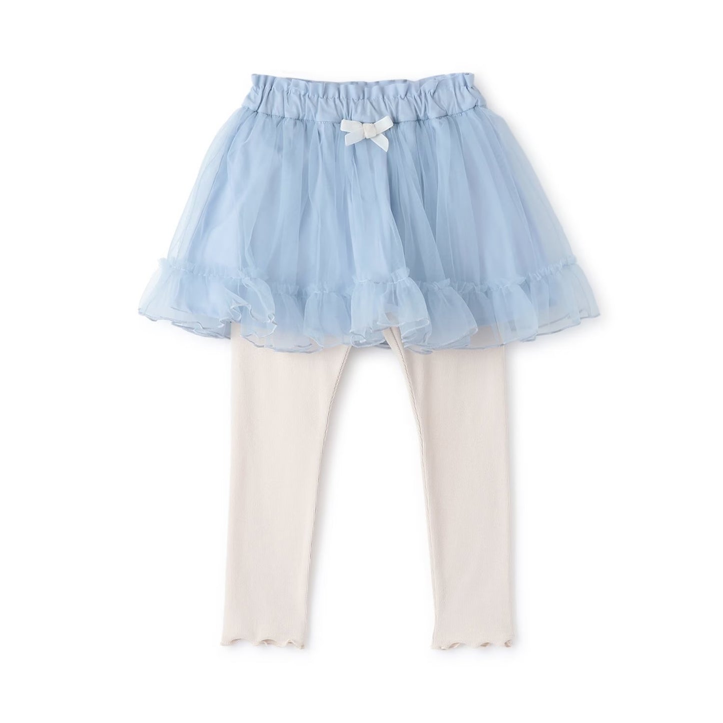 日本童裝 Ly# mine 蓬鬆薄紗裙連打底褲 100-140cm 女童款 冬季 SKIRTS PANTS