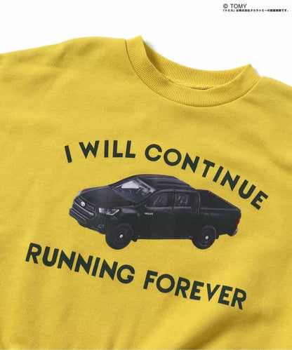 日本童裝 BREEZE x TOMICA 衛衣 80-130cm 男童款 冬季 TOPS 聖誕紅/新年紅