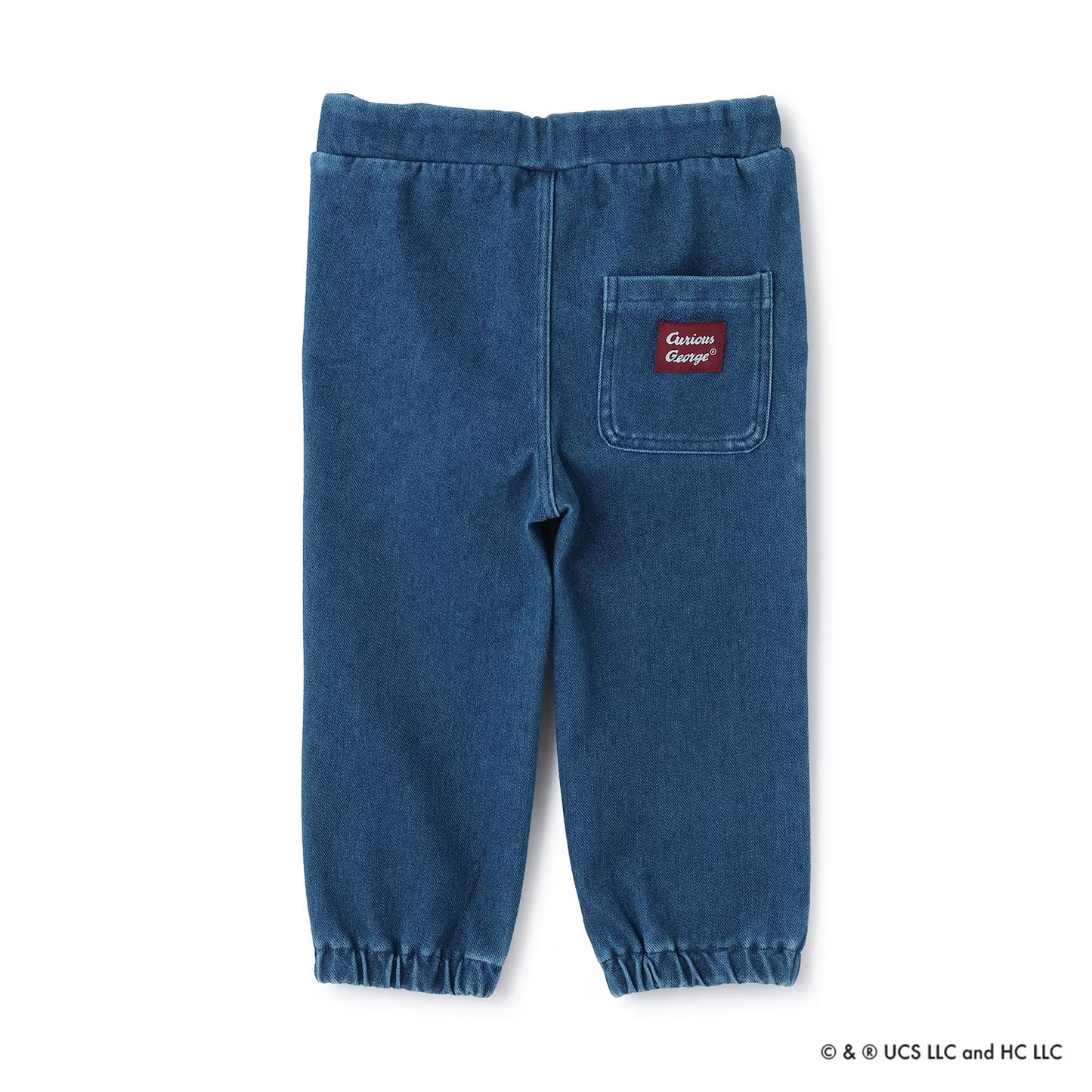 日本童裝 pe#main x Curious George 工裝長褲 80-130cm 男童款 冬季 PANTS