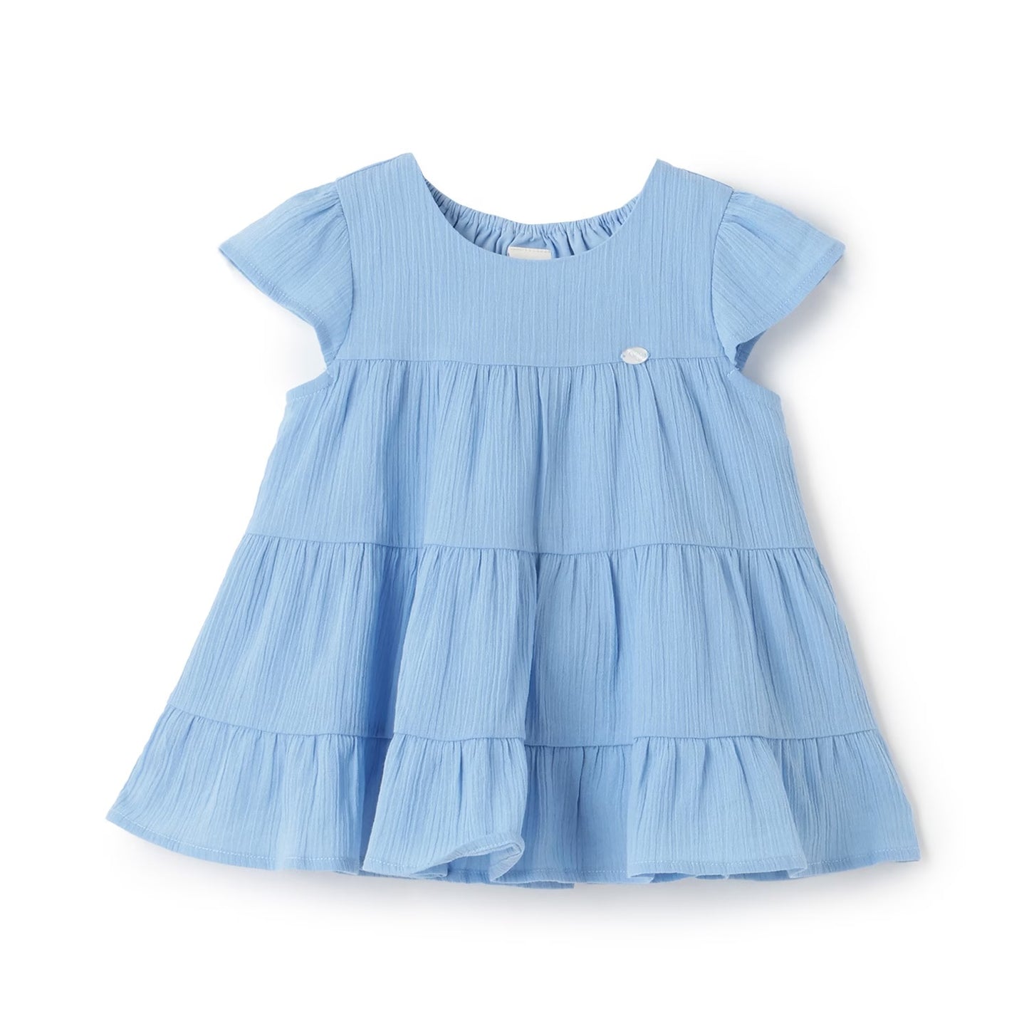 日本童裝 pe#main 接觸冷感 楊柳裙邊長衫 80-130cm 女童款 夏季 TOPS