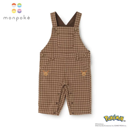 日本童裝 pe#main x【monpoke】吊帶連體褲 70-80cm 男童款/女童款 初生嬰兒 秋季 Jumpsuit