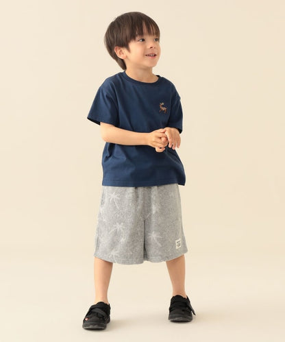 日本童裝 BEAMS mini 全圖案毛絨短褲 90-140cm 女童款 夏季 PANTS