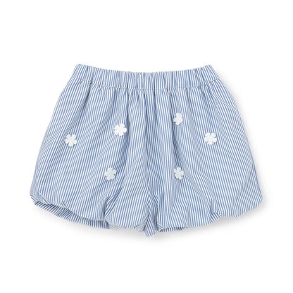 日本童裝 pe#main 泡泡繡花短褲 80-130cm 女童款 夏季 PANTS