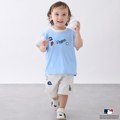 日本童裝 pe#main x 【MLB】運動短褲 80-130cm 男童款/女童款 夏季 PANTS
