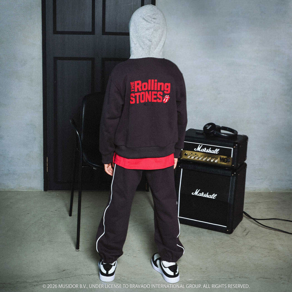 日本童裝 NEXCHIC x The Rolling Stones 連帽衛衣外套 110-150cm 男童款/女童款 秋季 OUTERWEAR 其他品牌童裝
