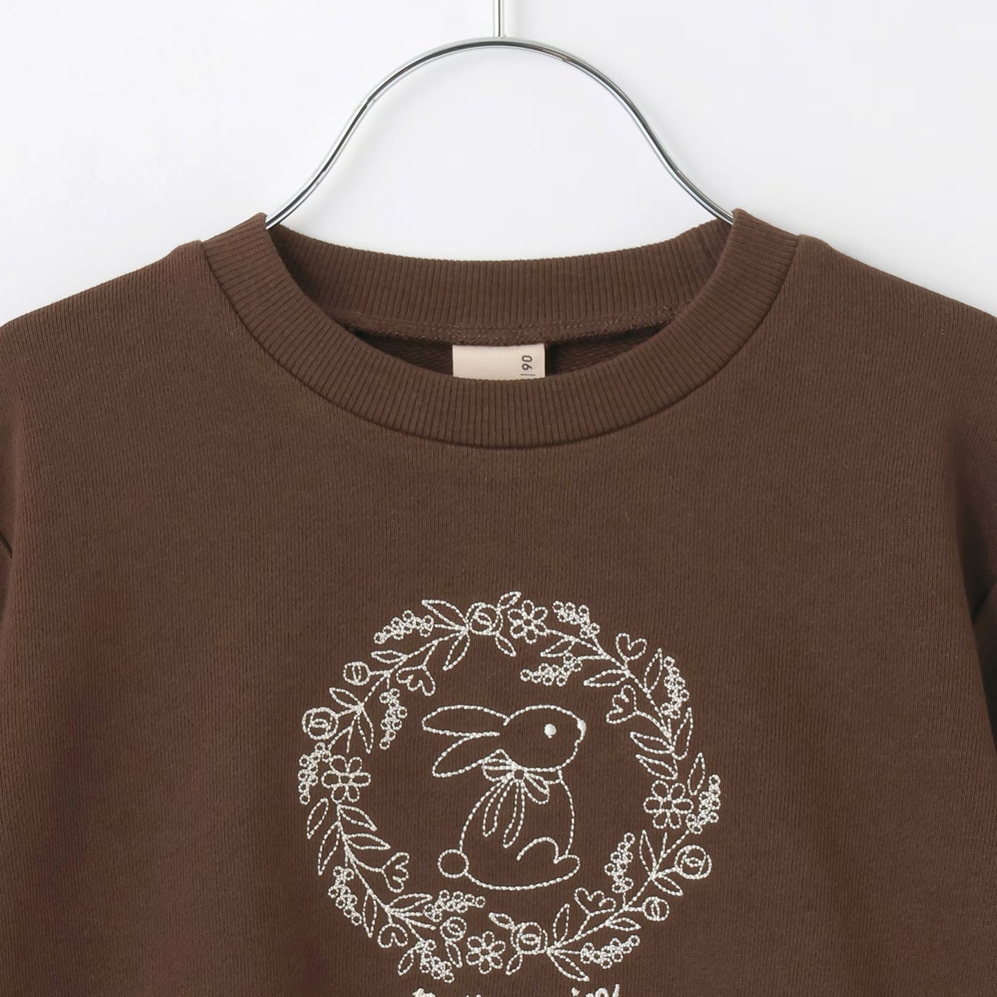 日本童裝 pe#main 印花衛衣 80-130cm 女童款 冬季 TOPS 聖誕紅/新年紅