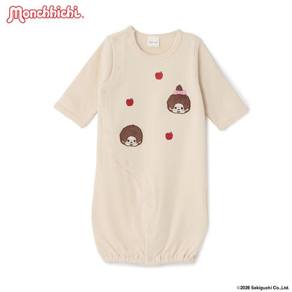 日本童裝 pe#main x Monchhichi 2Way 連衣 50-70cm 男童款/女童款 初生嬰兒 秋季 Jumpsuit