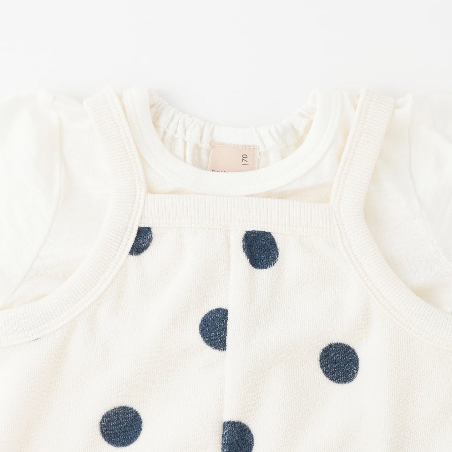 日本童裝 pe#main 吊帶工人褲及上衣兩件套裝 70-80cm 男童款/女童款 初生嬰兒 夏季 TOPS Jumpsuit