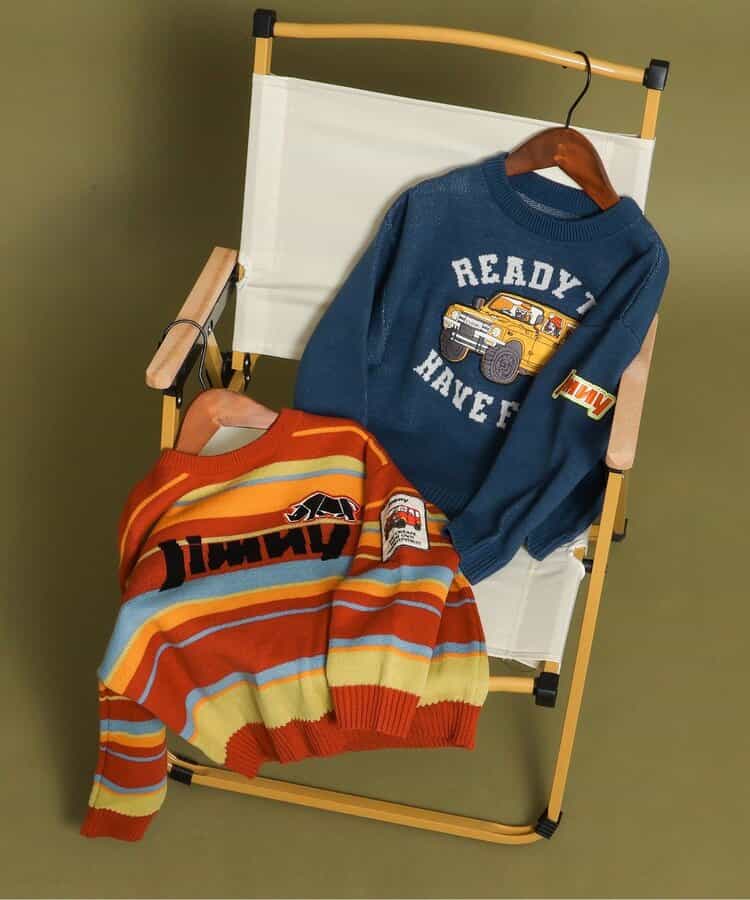 日本童裝 BREEZE x Jimny 衛衣 80-140cm 親子裝 男童款/女童款 冬季 Tops