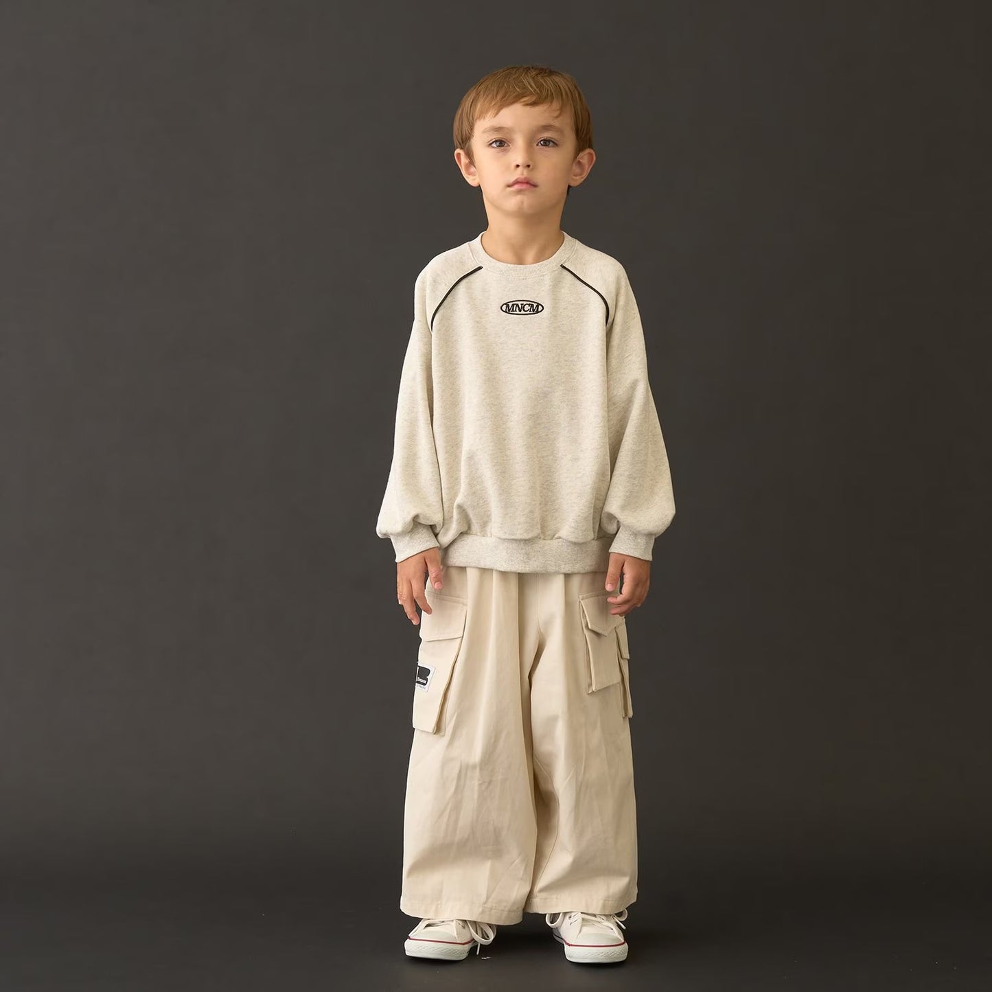 日本童裝 b・R# 抓毛數字印花衛衣 110-150cm 男童款 冬季 TOPS