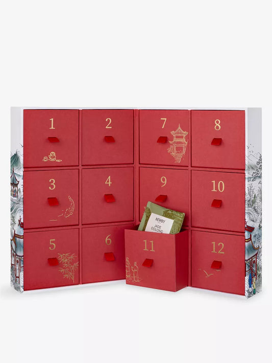 日英美直送 NEWBY TEAS UK Newby Pagoda Advent Calendar 2026 118g 聖誕倒數日曆 大人款 聖誕快樂特輯 不參與$900免運 滿$900可加$25免運到順豐站/智能櫃 Christmas Advent Calendars 2026