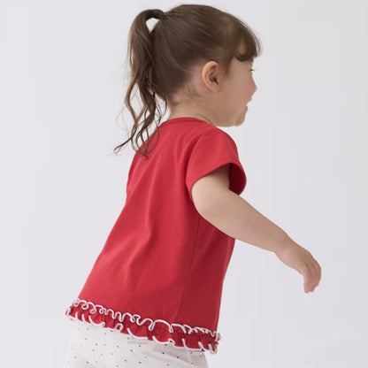 日本童裝 pe#main 各款圖案短袖上衣 80-130cm 女童款 夏季 TOPS