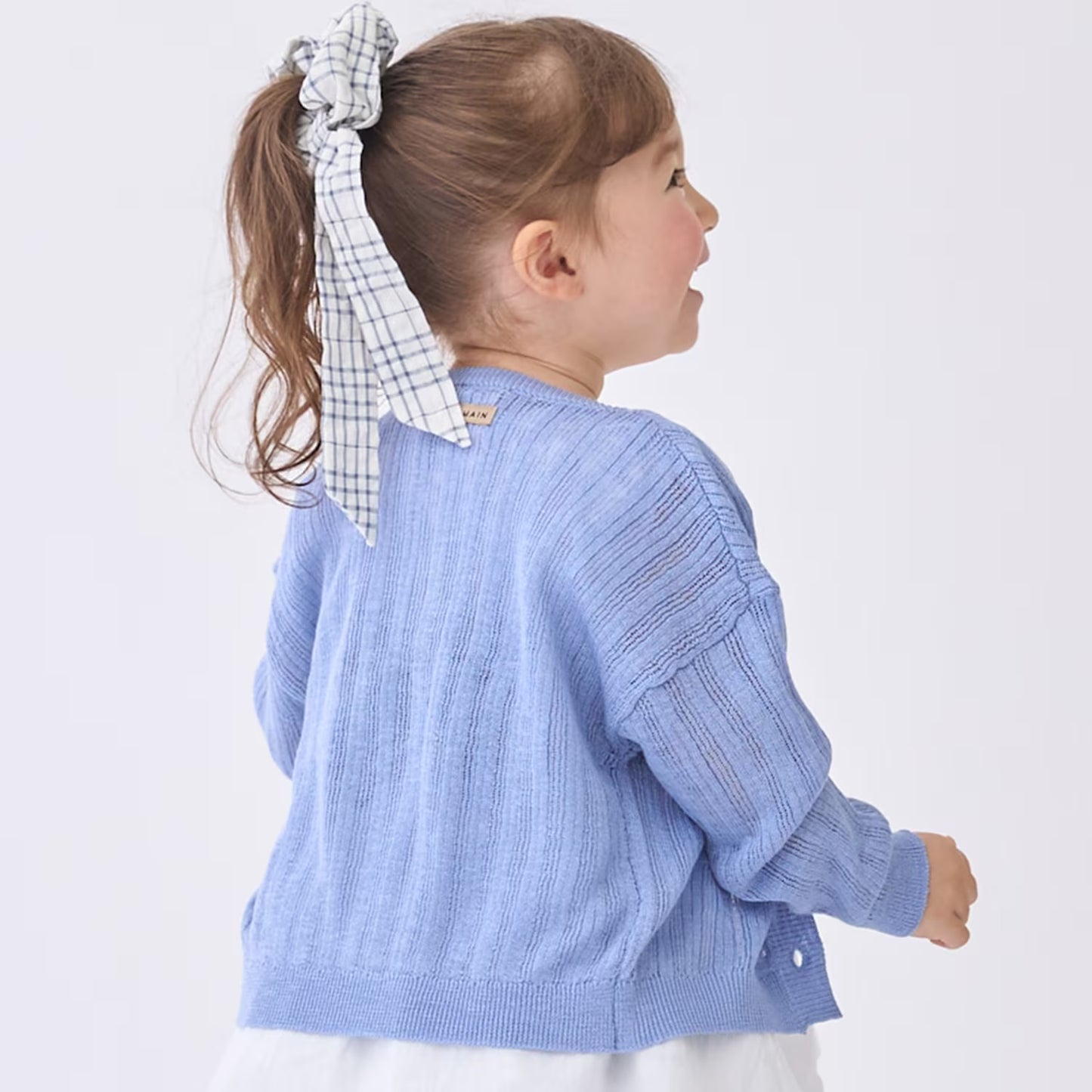 日本童裝 pe#main 針織薄外套 80-130cm 女童款 夏季 OUTERWEAR