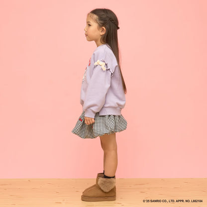 日本童裝 Ly# mine x Sanrio 速乾系列  Hello Kitty印花衛衣 100-140cm 女童款 冬季 TOPS