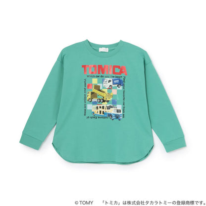 日本童裝 b・R# x Tomica 印花上衣 90-130cm 男童款 秋季 TOPS