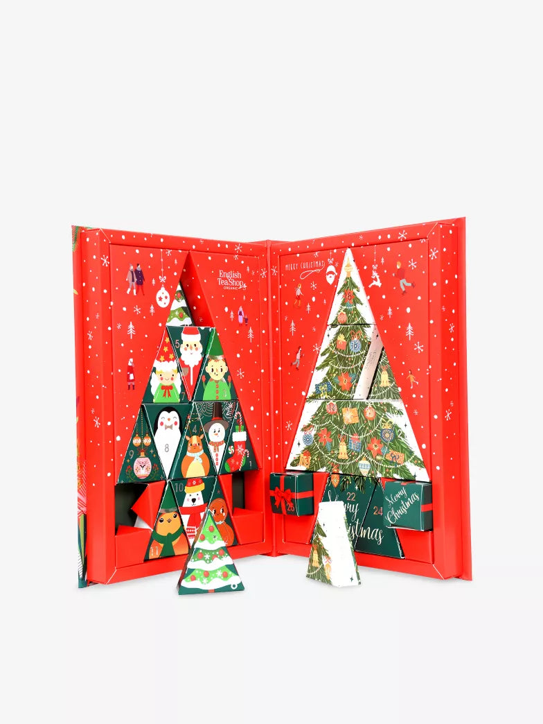 日英美直送 ENGLISH TEA SHOP Tea Book Advent Calendar 370g 聖誕倒數日曆 大人款 聖誕快樂特輯 不參與$900免運 滿$900可加$25免運到順豐站/智能櫃 Christmas Advent Calendars 2026