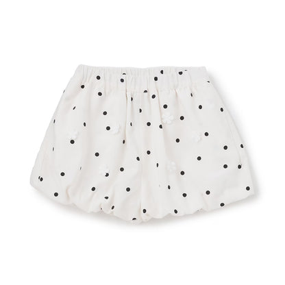 日本童裝 pe#main 泡泡繡花短褲 80-130cm 女童款 夏季 PANTS