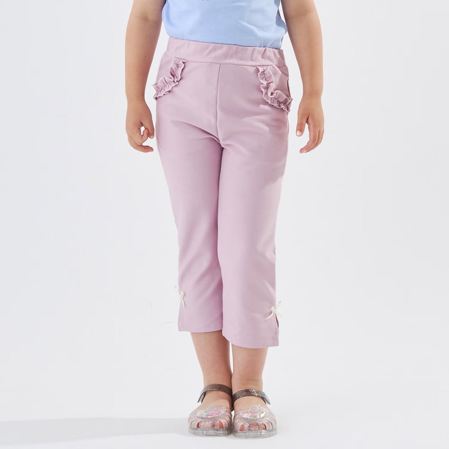 Japanese children's clothing Ly# mine tank top and shorts set 100-150cm girls summer TOPS PANTS 