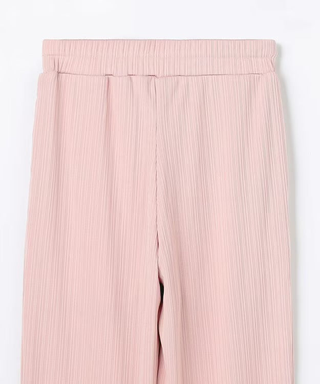 日本童裝 aF#a325 接觸冷感 羅紋寬喇叭褲 110-150cm 女童款 夏季 PANTS