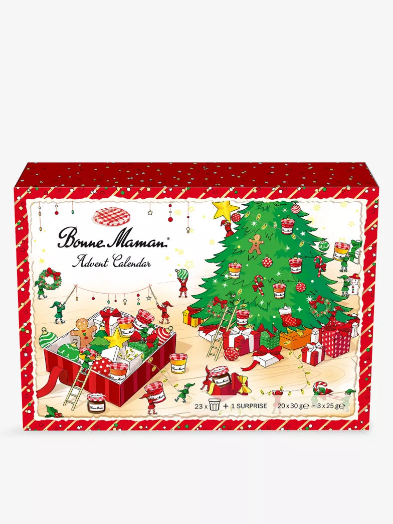 日英美直送 BONNE MAMAN Jam advent calendar 690g 聖誕倒數日曆 大人款/兒童款 聖誕快樂特輯 不參與$900免運 滿$900可加$25免運到順豐站/智能櫃 Christmas Advent Calendars 2026