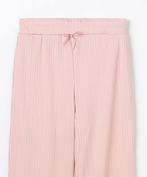 日本童裝 aF#a325 接觸冷感 羅紋寬喇叭褲 110-150cm 女童款 夏季 PANTS