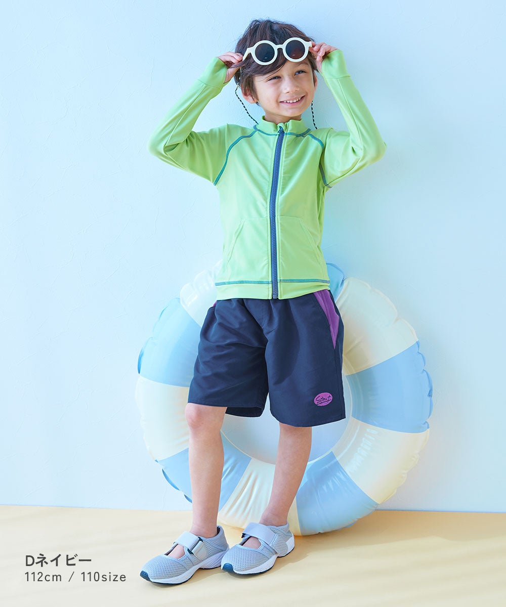 日本童裝 dev!rock 防UV 沙灘短褲 100-160cm 男童款 夏季 PANTS 夏日玩水泳衣特輯