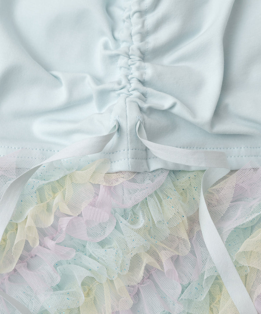 日本童裝 panpantutu 背心拼紗紗tutu連身裙 80-140cm 女童款 夏季 DRESSES