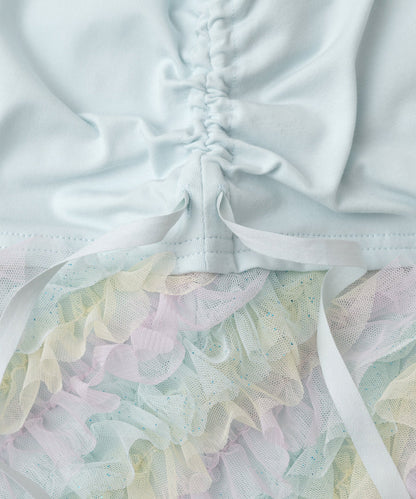 日本童裝 panpantutu 背心拼紗紗tutu連身裙 80-140cm 女童款 夏季 DRESSES