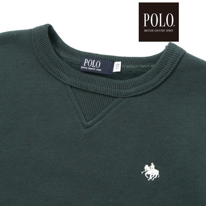 日本童裝  SLAP SLIP x POLO BCS Logo印花衛衣 80-130cm 男童款/女童款 秋季 TOPS