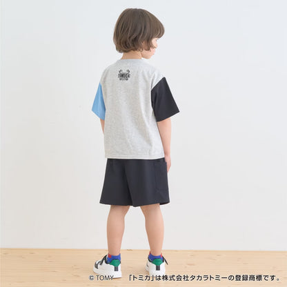 日本童裝 b・R# x Tomica 防污系列 速乾系列 防UV 印花上衣 90-130cm 男童款 夏季 TOPS