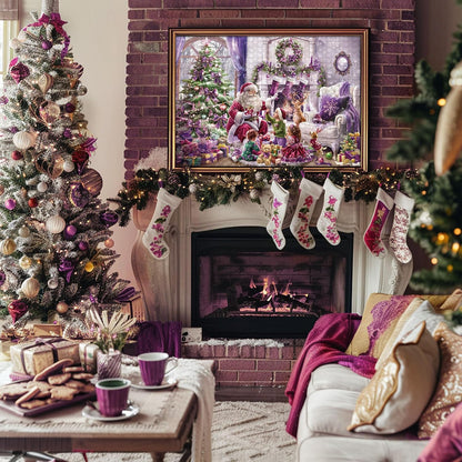 英美直送 Jigsaw Puzzles Purple Xmas 聖誕倒數日曆 大人款/兒童款 聖誕快樂特輯 聖誕倒數日曆A 不參與$900免運 滿$900可加$25免運 Christmas Advent Calendars 2025