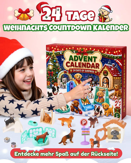 日英美直送 Dog Theme Advent Calendar 聖誕倒數日曆 兒童款 聖誕快樂特輯 不參與$900免運 滿$900可加$25免運到順豐站/智能櫃 Christmas Advent Calendars 2026