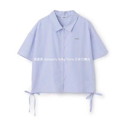 Lovetoxic Japanese children's clothing casual shirt 130-170cm girls summer TOPS 