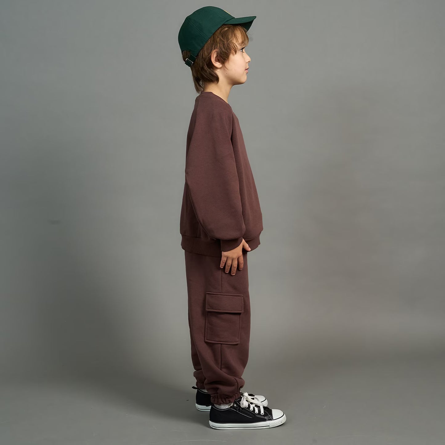 日本童裝 b・R# 速乾系列 雙口袋衛衣 100-150cm 男童款 冬季 TOPS