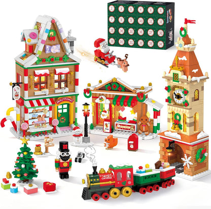 日英美直送 LED Christmas Main Street Building Set Advent Calendar 聖誕倒數日曆 大人款/兒童款 聖誕快樂特輯 不參與$900免運 滿$900可加$25免運到順豐站/智能櫃 Christmas Advent Calendars 2026