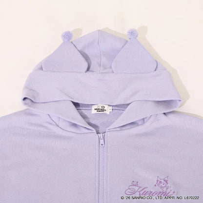 日本童裝 BDL x Sanrio 親子裝 可愛耳仔衛衣外套 Free Size 大人款 冬季 OUTERWEAR
