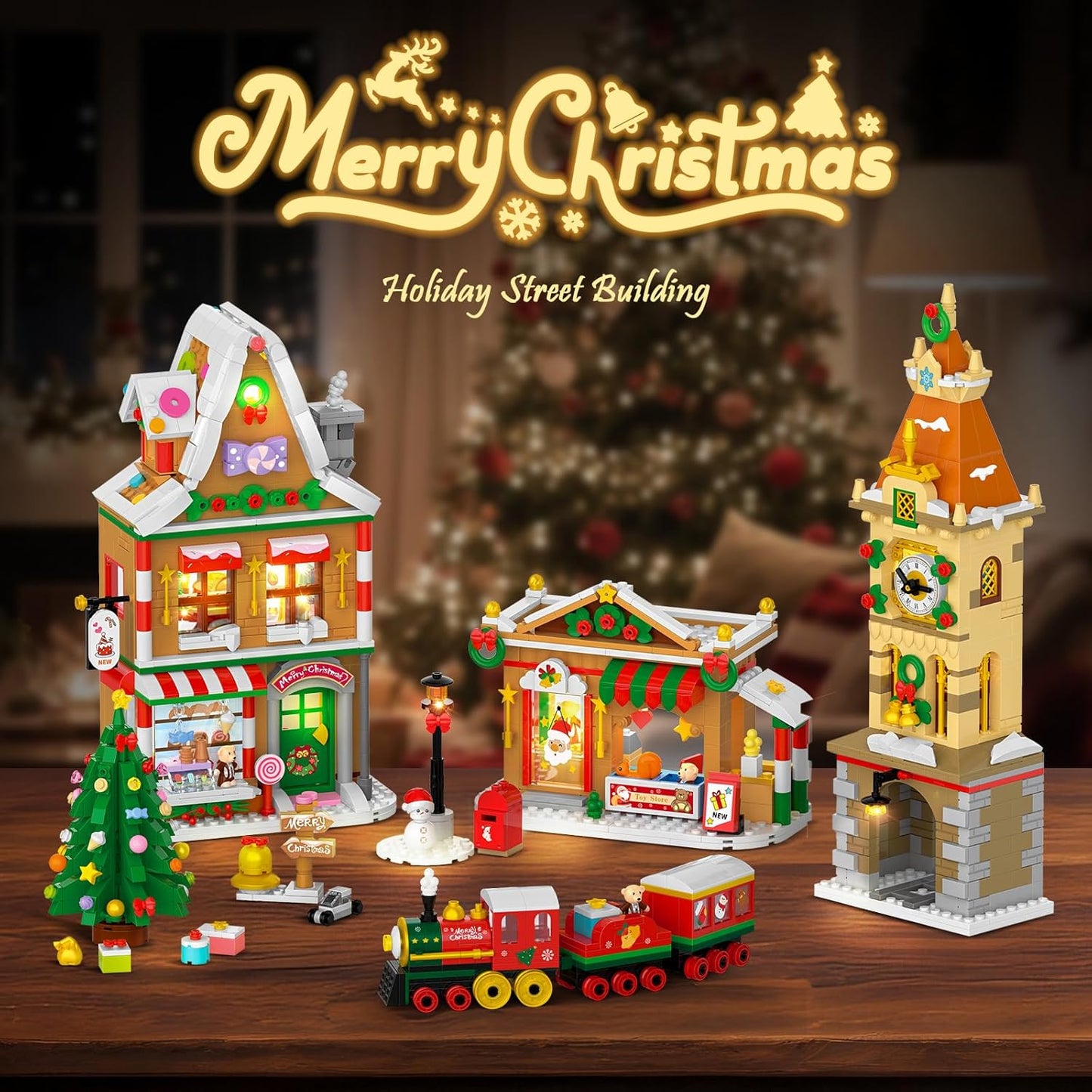 英美直送 LED Christmas Mini Building Set 聖誕倒數日曆 大人款/兒童款 聖誕快樂特輯 聖誕倒數日曆A 不參與$900免運 滿$900可加$25免運 Christmas Advent Calendars 2025